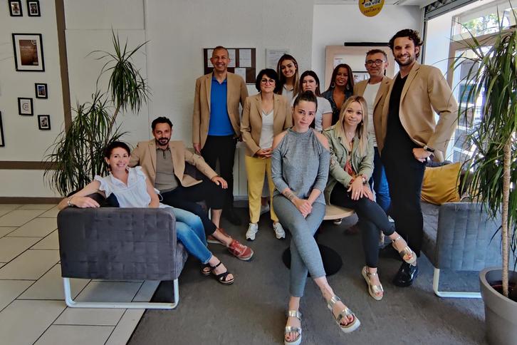 l'équipe de l'agence Orcalla Immobilier