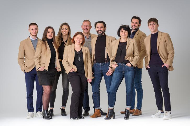 l'équipe de l'agence Orcalla Immobilier