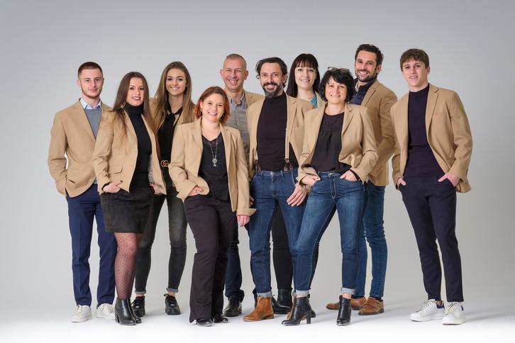 l'équipe de l'agence Orcalla Immobilier
