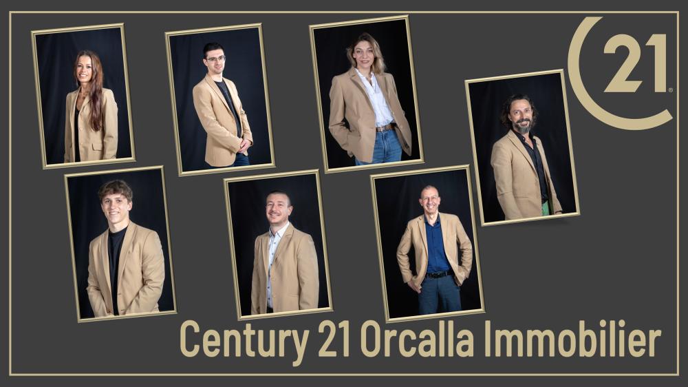 l'équipe de l'agence Orcalla Immobilier