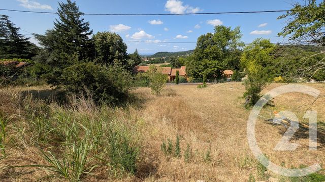 terrain à vendre - 715.0 m2 - GENISSIEUX - 26 - RHONE-ALPES - Century 21 Orcalla Immobilier